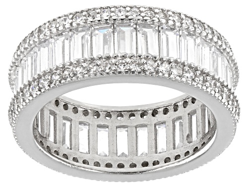 Photo of Bella Luce ® 5.00CTW Rhodium Over Sterling Silver Eternity Band - Size 6
