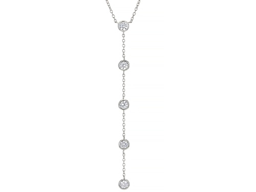 Photo of Bella Luce ® 2.15ctw Rhodium Over Sterling Silver Necklace - Size 17