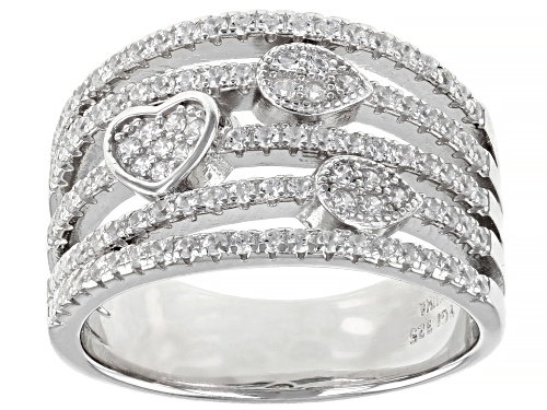 Photo of Bella Luce ® 1.10ctw Rhodium Over Sterling Silver Ring - Size 5