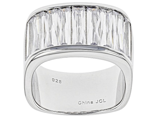Photo of Bella Luce ® 7.14ctw Rhodium Over Sterling Silver Ring - Size 7