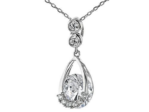 Photo of Bella Luce ® Rhodium Over Sterling Silver Pendant With Chain