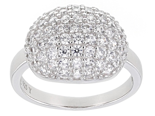 Bella Luce ® 1.92ctw Rhodium Over Sterling Silver Ring - Size 8
