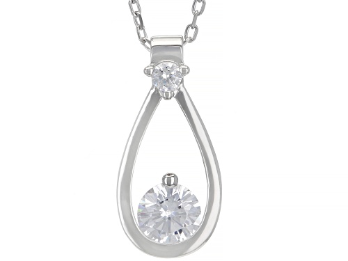 Photo of Bella Luce ® 1.23ctw Rhodium Over Sterling Silver Pendant With Chain