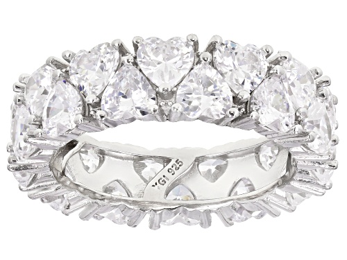 Bella Luce® 10.40ctw Rhodium Over Sterling Silver Ring - Size 7