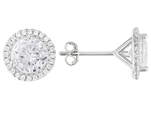 Photo of Bella Luce ® 2.02ctw Rhodium Over Sterling Silver Stud Earrings