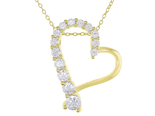Photo of Bella Luce ® 1.15ctw Eterno ™ Yellow Heart Pendant With Chain