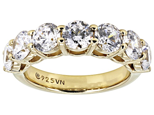 Bella Luce® 4.90ctw White Diamond Simulant Eterno™ Yellow Ring(2.96ctw DEW) - Size 8