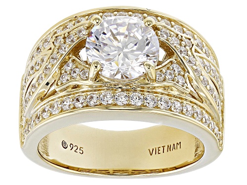 Bella Luce® 3.11ctw White Diamond Simulant Eterno™ Yellow Ring(1.88ctw DEW) - Size 7