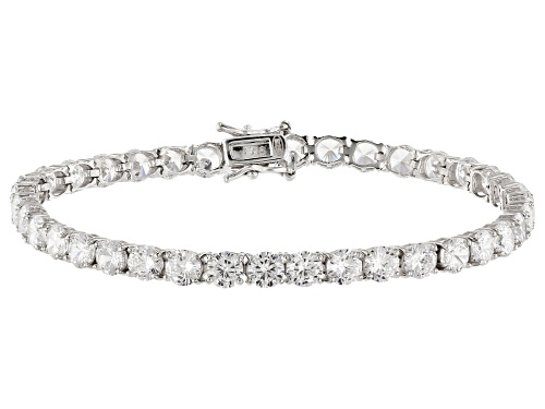 Bella Luce ® 24.00ctw Rhodium Over Sterling Silver Bracelet - Size 8