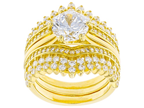 Photo of Bella Luce ® 5.35ctw Eterno ™ Yellow Ring With Guard - Size 6