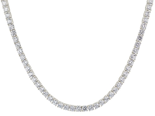 Bella Luce ® 33.00ctw Rhodium Over Sterling Silver Necklace - Size 24