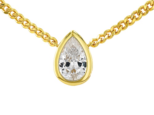 Bella Luce® 2.10ctw White Diamond Simulant Eterno™ Yellow Necklace(1.27ctw DEW) - Size 16