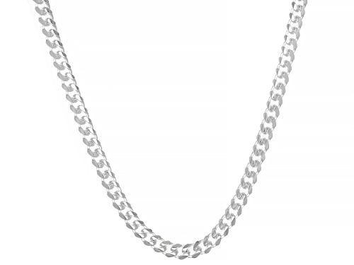 Photo of Sterling Silver 6MM Cuban 22 Inch Chain - Size 22