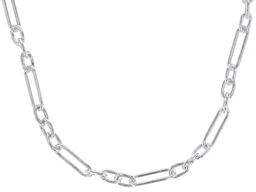 Sterling Silver 4.5mm 3+1 Link 20 Inch Chain - Size 20