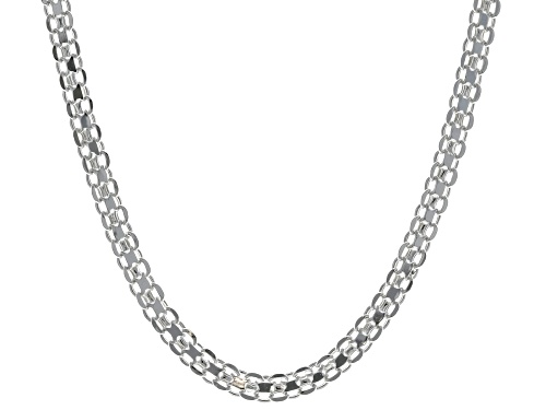 Sterling Silver 5mm Bismark 20 Inch Chain - Size 20