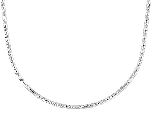 Sterling Silver 1.5mm Sliding Adjustable Snake 24 Inch Chain - Size 24