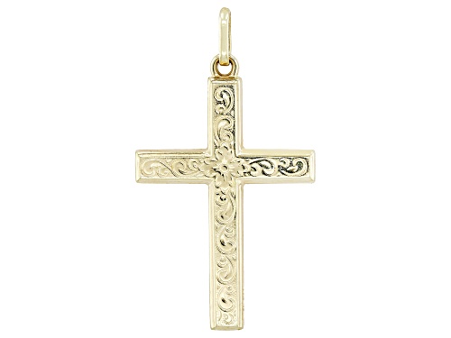 10k Yellow Gold Cross Pendant