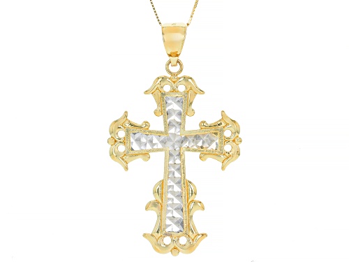10k Yellow Gold Cross Pendant