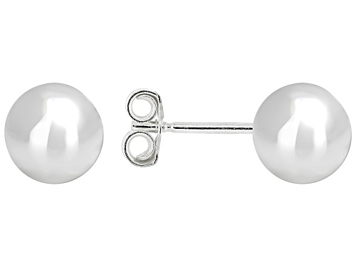 Sterling Silver 8mm Ball Stud Earrings