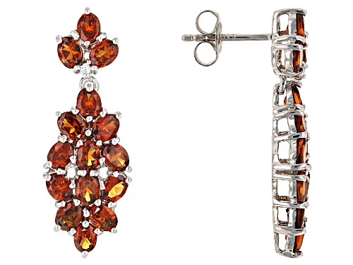 Exotic Jewelry Bazaar™ 4.45ctw Oval Mandarin Garnet With
