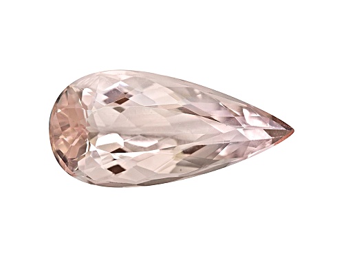 Brazilian Morganite 10.10ct 23.2x11.1mm pear shape