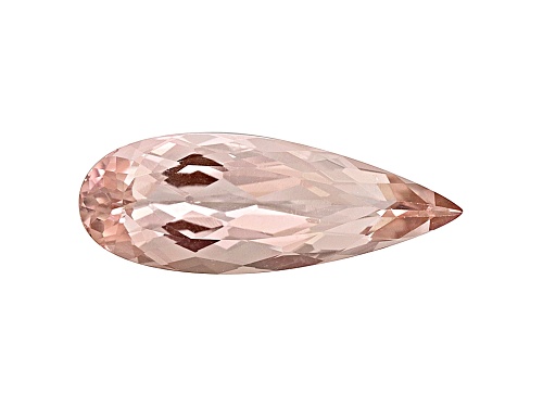 Brazilian Morganite 10.80ct 27.5x10.1mm pear shape