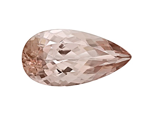 Brazilian Morganite 15.11ct 24.55x12.65mm pear shape