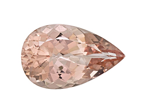 Brazilian Morganite 20.64ct 26x16mm pear shape