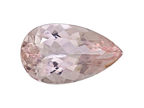 Brazilian Morganite 6.85ct 17.5x10.5mm pear shape