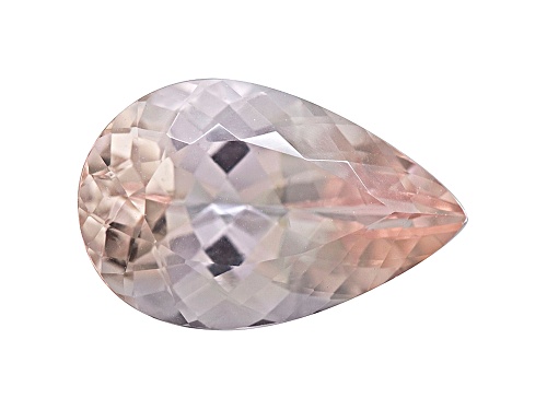 Brazilian Morganite 9.92ct 19x12.3mm pear shape