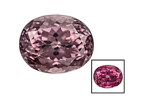 Tanzanian color change garnet min 5.52ct 10.56 x 8.42mm oval