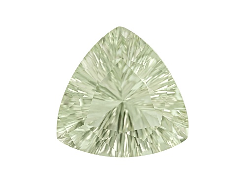Kadenze™ Collection Afghan green tourmaline 6.46ct 13.55x13.51mm trillion Quantum cut®