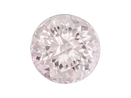 Afghan bi-color tourmaline 3.04ct 9.02mm round checkerboard cut