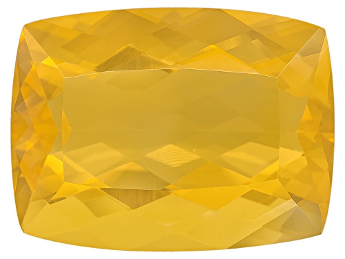 Photo of Colheita Fire Opal™ Canary Color Avg 13.00ct 20x15mm Rectangular Cushion