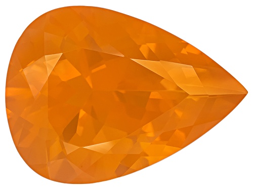 Photo of Colheita Fire Opal™ Brasa Color Min 11.50ct Mm Varies Pear Shape