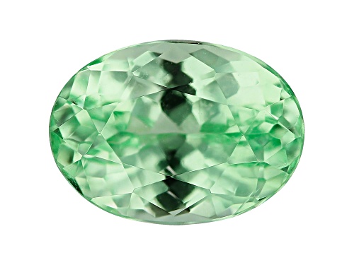 Tanzanian mint grossular garnet min 1.10ct 7x5mm oval