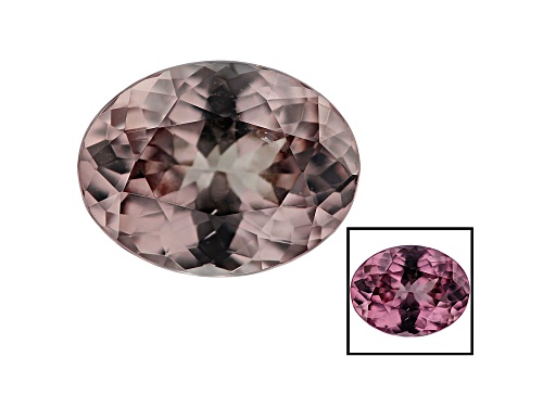 Mpito color change garnet 1.73ct 8.4x6.5mm oval