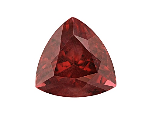 Rhodolite garnet 8.94ct 13mm trillion