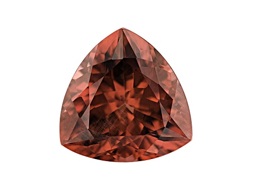 Rhodolite garnet 6.46ct 12mm trillion