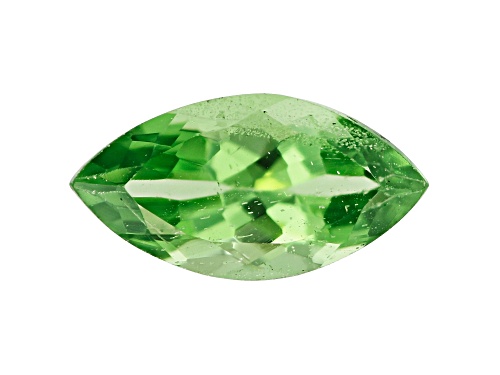 Tanzanian mint grossular garnet 1.35ct 10x5mm marquise