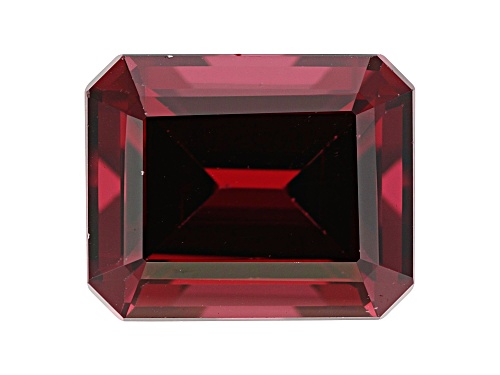 Umba River rhodolite garnet min 6.75ct 11x9mm emerald cut