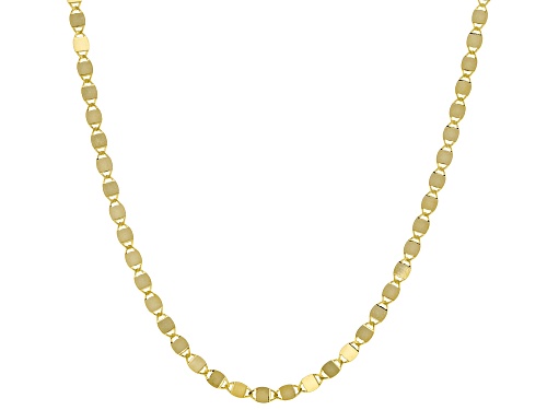 Splendido Oro™ 14K Yellow Gold Mirror Valentino 24-Inch Chain - Size 24