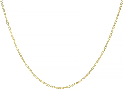 Photo of Splendido Oro™ 14K Yellow Gold 1.60MM Curb 24 Inch Chain Necklace - Size 24