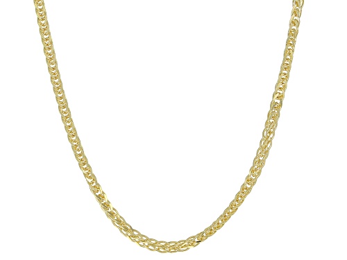 Photo of Splendido Oro™ 14K Yellow Gold 0.9MM Diamond-Cut Spiga Chain - Size 18