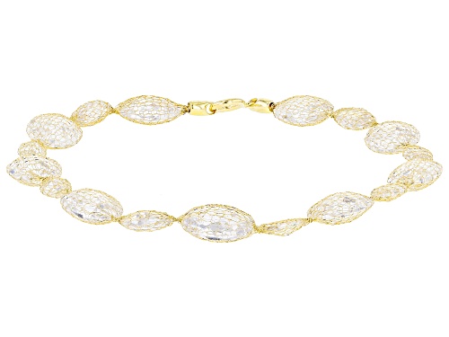 Photo of Splendido Oro™ 14k Yellow Gold Bella Luce® Crochet D'Tuscano Bracelet - Size 7.5