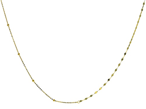 Splendido Oro™ 14k Yellow Gold Multi-link 20" Necklace - Size 20