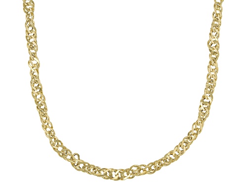 Photo of Splendido Oro™ Grande Singapore 14k Yellow Gold 24 Inch Necklace       Made In Italy - Size 24