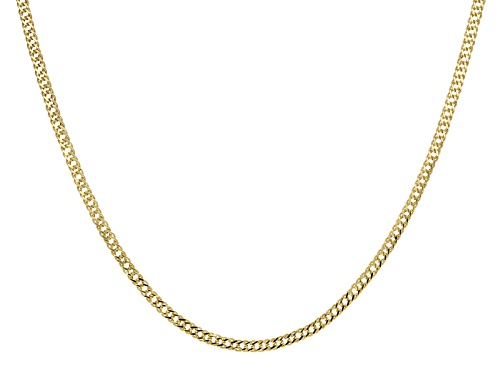 Photo of Splendido Oro™ 14k Yellow Gold 2mm Seta 18 Inch Chain Necklace Min 1.84 Gram Weight - Size 18