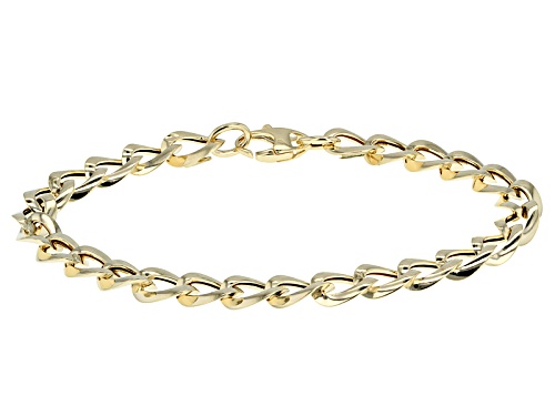 Stefano Oro 14k Yellow Gold Elegance 8 Inch Bracelet - Size 8