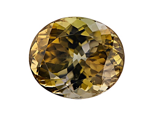 Golden Zoisite 10.12ct 14x12mm Oval